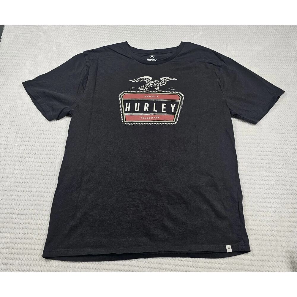 Hurley Shirt Mens Large Short Sleeve Skate Surf Casual Wear